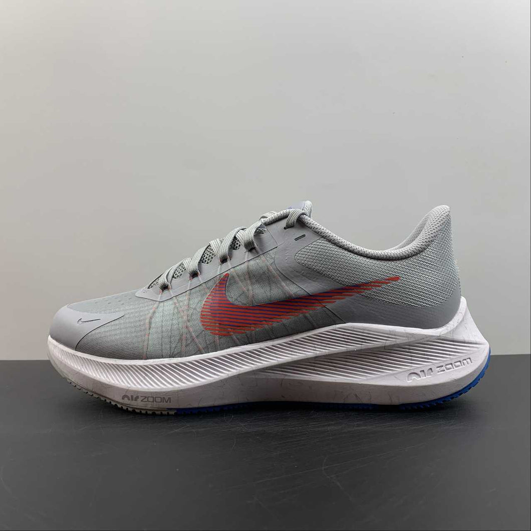 Zoom Winflo 8 Wolf Grey Bright Crimson CW3419-004