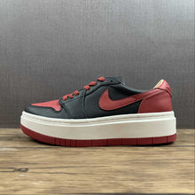 Cargar imagen en el visor de la galería, Air Jordan 1 Elevate Low Bred Black Varsity Red White DQ1823-006
