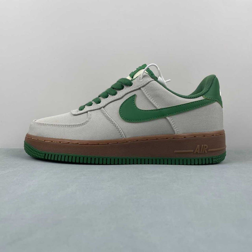 Air Force 1 07 Low Canvas Light Bone Aloe Green AJ7282-003