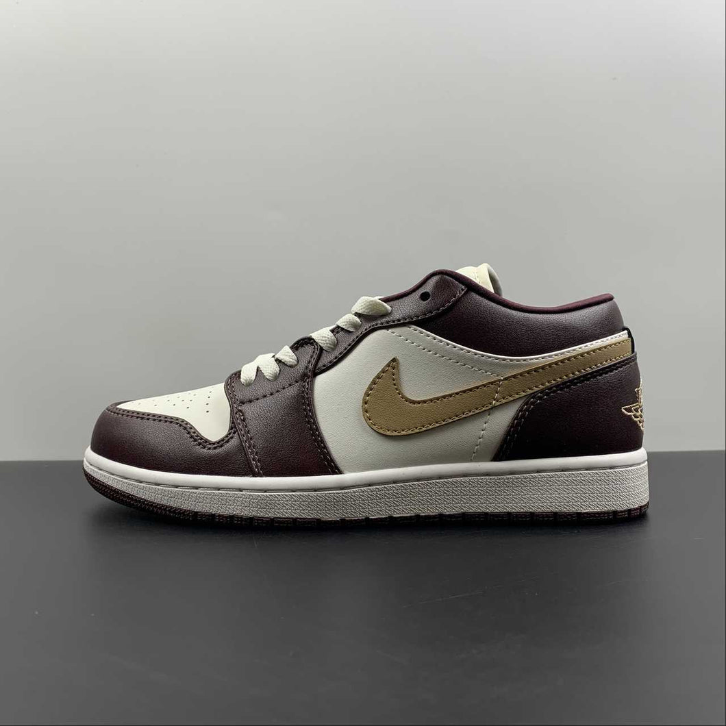 Air Jordan 1 Low Shadow Brown Sail Brown Kelp DC0774-200