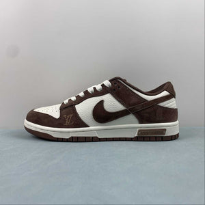 LV x SB Dunk Low Chocolate Off White FC1688-149