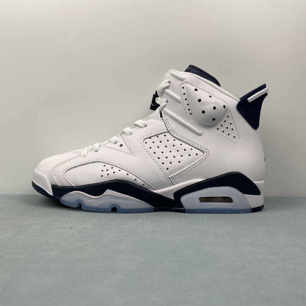 Air Jordan 6 Retro White Midnight Navy CT8529-141