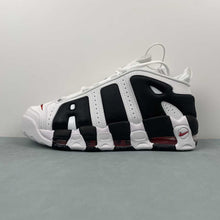 Cargar imagen en el visor de la galería, Air More Uptempo Low White Black-Varsity Red FZ3055-105
