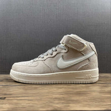 Cargar imagen en el visor de la galería, Air Force 1 07 Mid White Gray Metallic Silver AA1118-005
