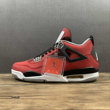 Cargar imagen en el visor de la galería, Air Jordan 4 Retro Toro Bravo Fire Red White Black Cement Grey 308497-603
