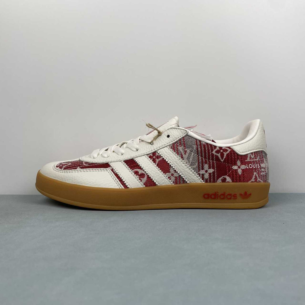 Adidas Gazelle x Louis Vuitton Monogram Red White SC9207-734