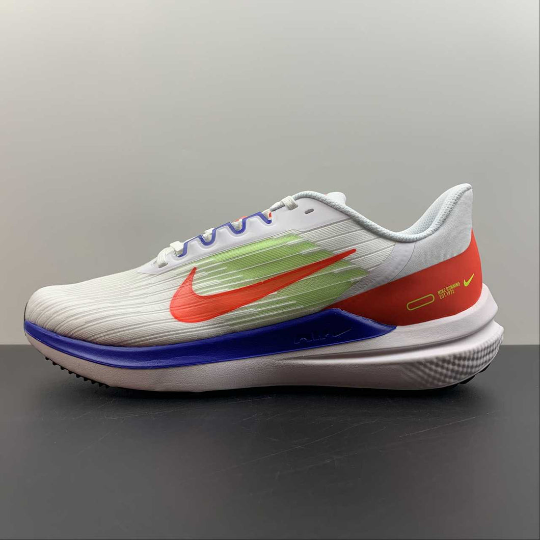 Air Winflo 9 White Bright Crinsom DX3355-100