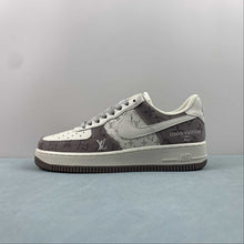 Cargar imagen en el visor de la galería, Air Force 1 07 Low LV Off White Denim Dark Gray DH7566-200
