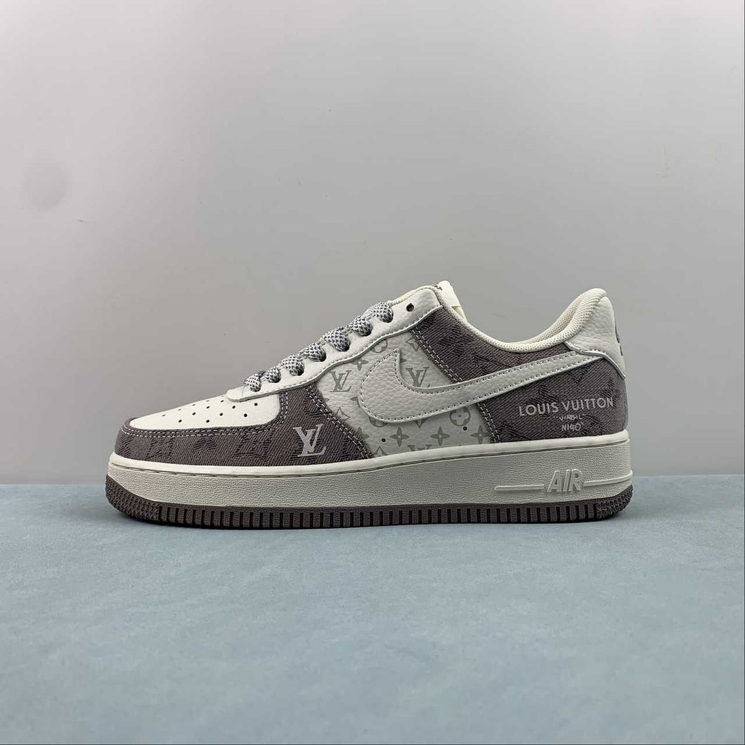 Air Force 1 07 Low LV Off White Denim Dark Gray DH7566-200