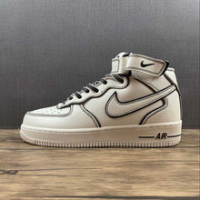 Cargar imagen en el visor de la galería, Air Force 1 07 Mid Beige Black Colorfull AQ2898-008

