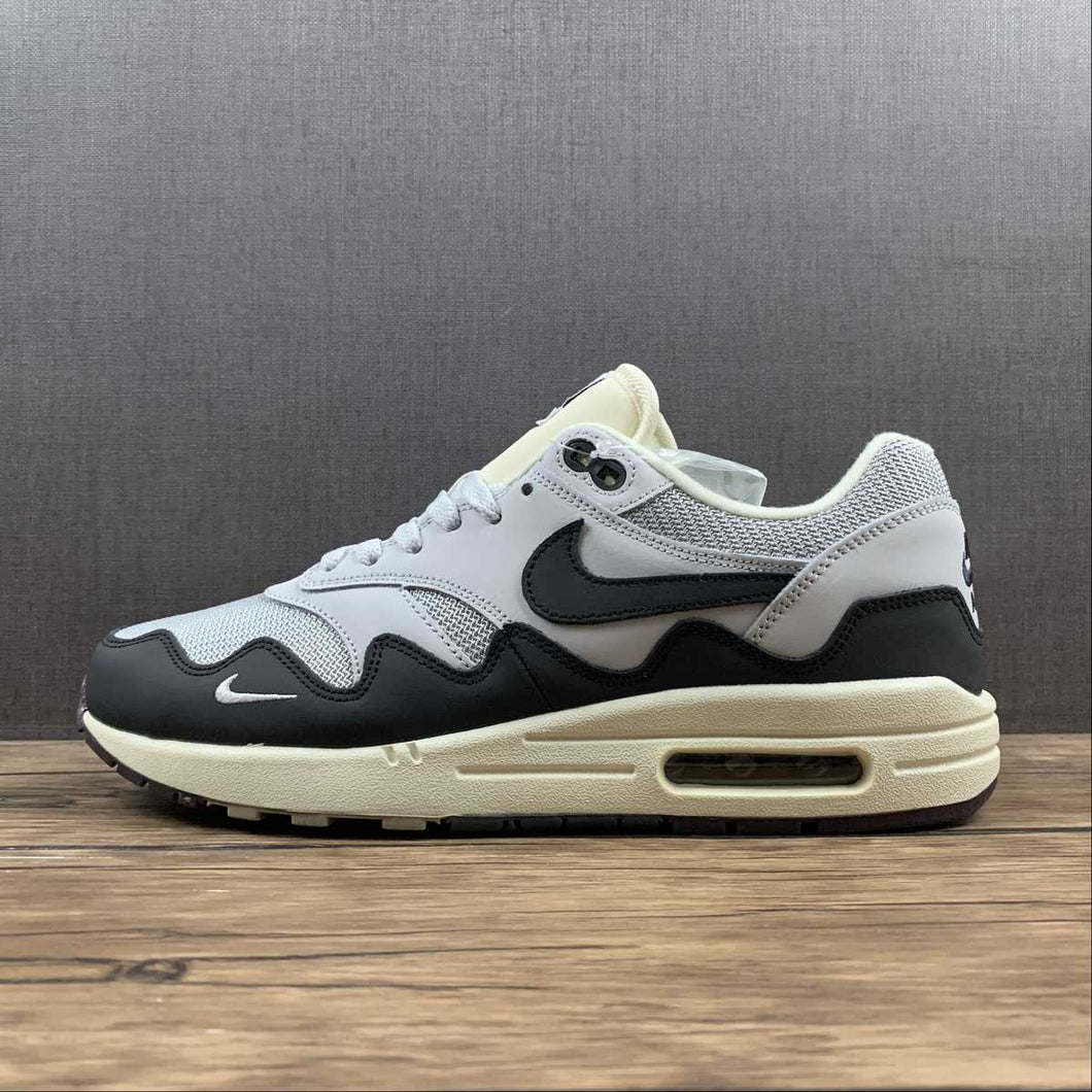 Patta x Air Max 1 Monarch Dark Grey Black White DH1348-002