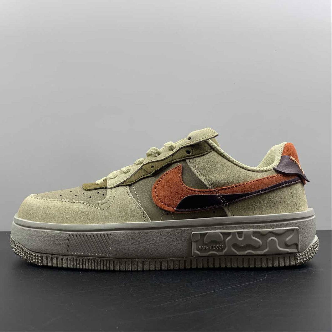 Air Force 1 FONTANKA Rattan Madder Root Burgundy Crush Khaki DR0150-200