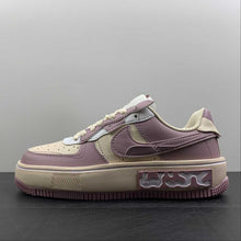 Cargar imagen en el visor de la galería, Air Force 1 FONTANKA Beige White Purple CW6688-609
