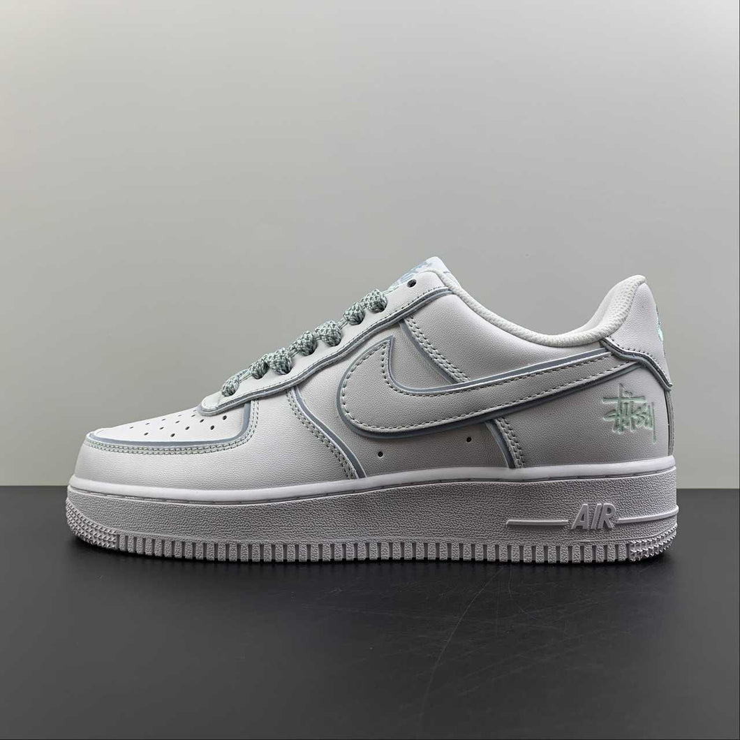 Air Force 1 Low Ice Blue White x Stussy DT0617-029