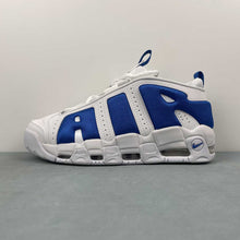 Cargar imagen en el visor de la galería, Air More Uptempo Low White Hyper Royal FZ3055-101 1
