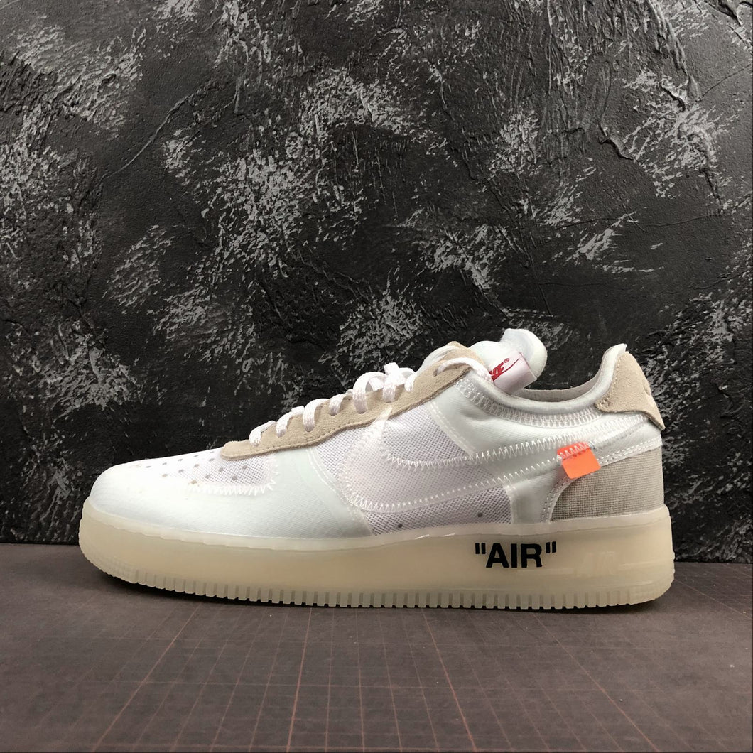 Off White x Air Force 1 Low Virgil Ow White AO4606-100