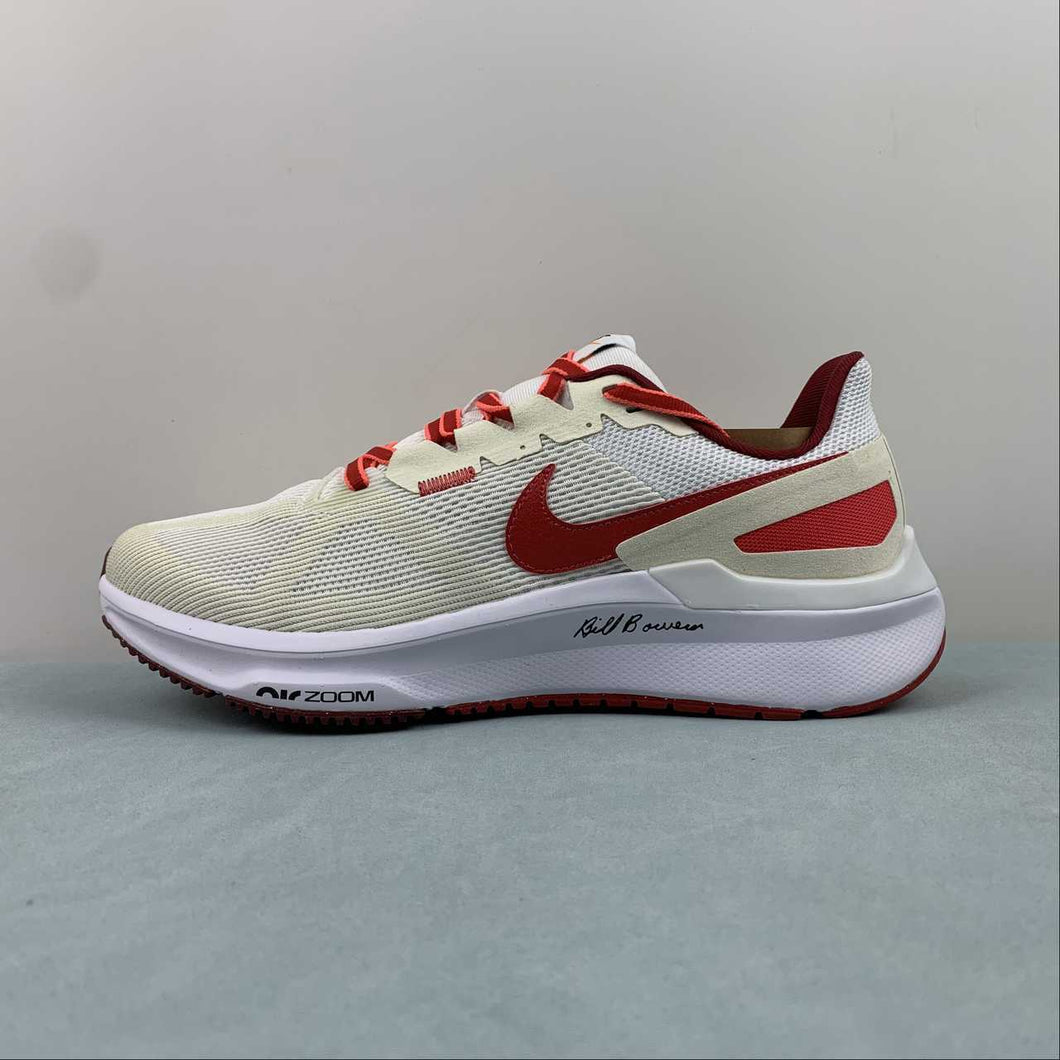 Air Zoom Structure 25 PRM White Coconut Milk Red FJ0332-100