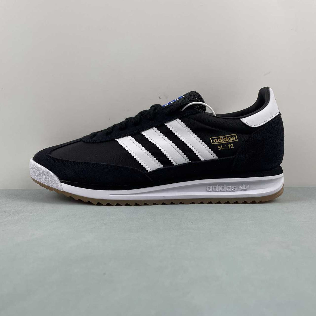 Adidas SL 72 RS Core Black Cloud White Blue JI1282