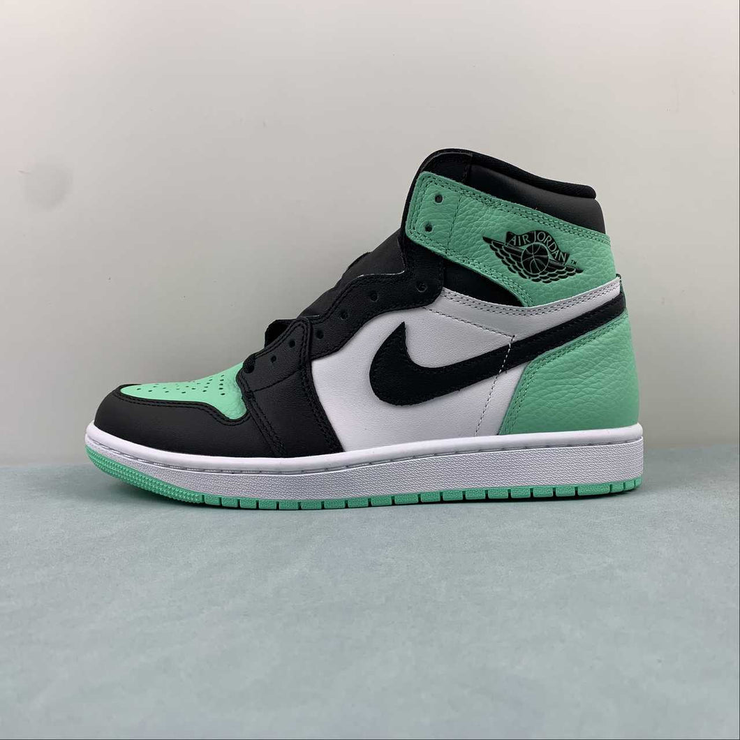 Air Jordan 1 Retro High OG Bright Green Black White  DZ5485-130