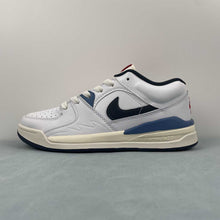 Cargar imagen en el visor de la galería, Air Jordan Stadium 90 White Armary Navy Pale Ivory HM3713-141
