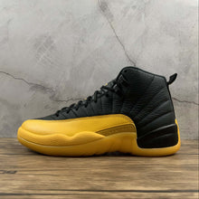 Cargar imagen en el visor de la galería, Air Jordan 12 Retro Black University Gold 130690-070
