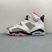 Cargar imagen en el visor de la galería, Air Jordan 6 Retro Tinker White Infrared 23 Neutral Grey White Sail 384664 104
