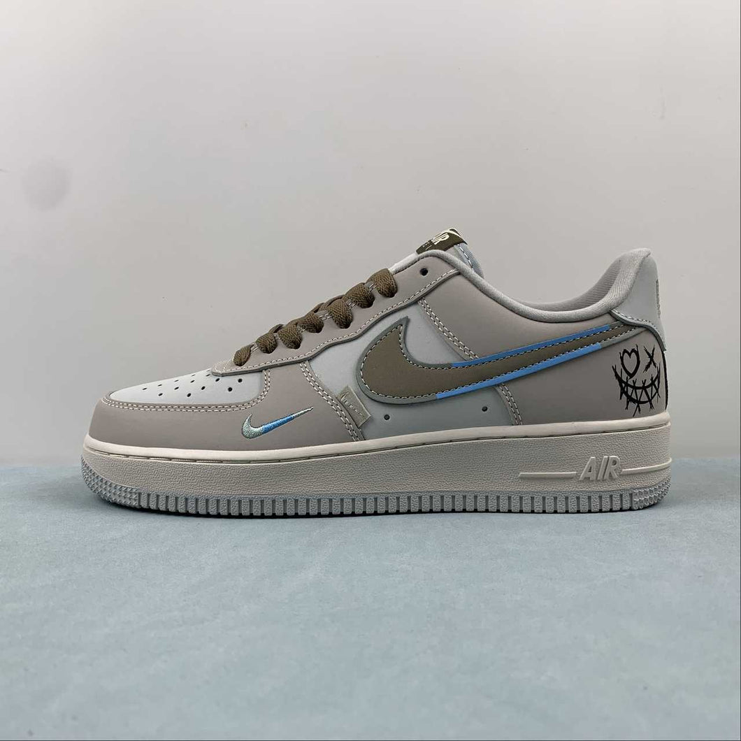 Air Force 1 07 Low Joker Coffee Gray Blue XL2312-111