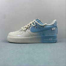 Cargar imagen en el visor de la galería, Air Force 1 07 Low Cream Blue DX2340-002
