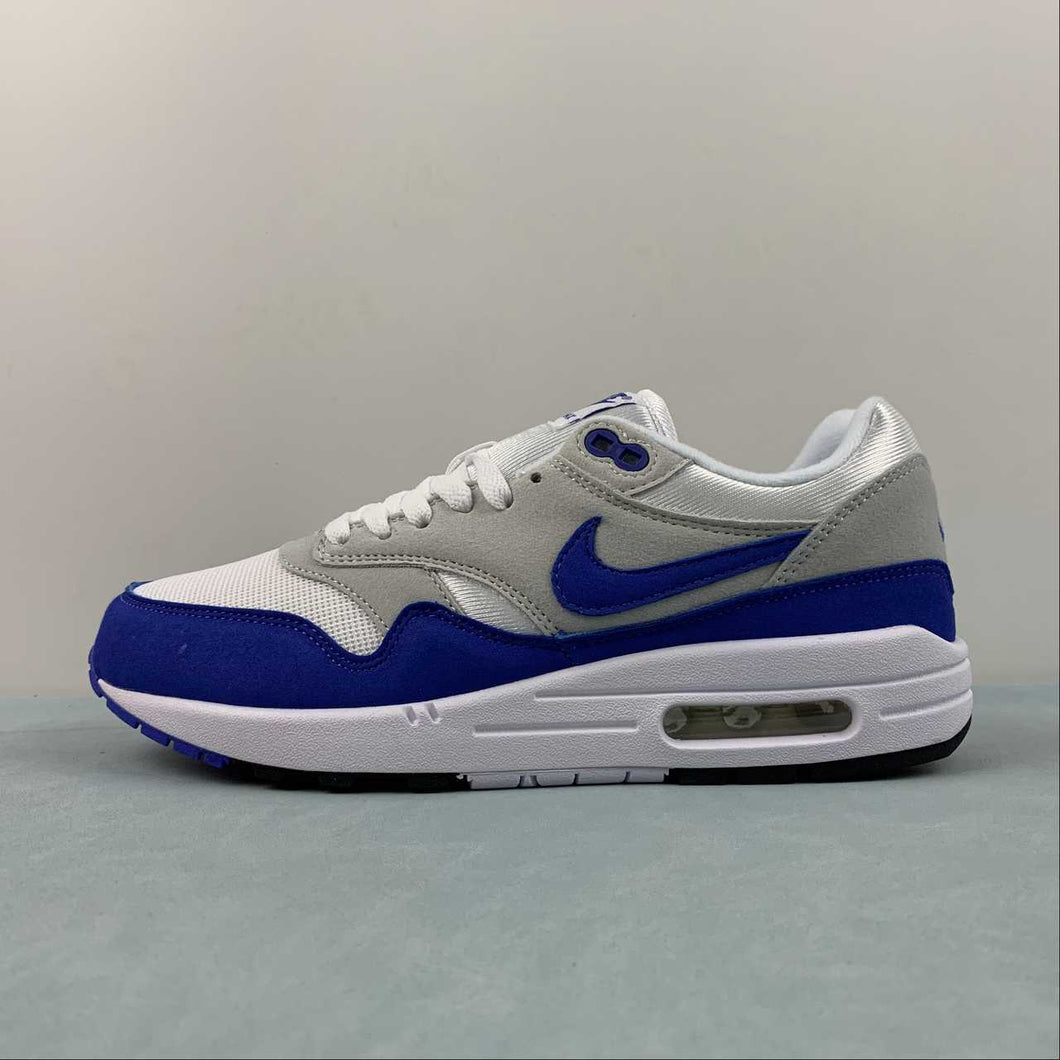 Air Max 1 Anniversary Royal Grey Game White Neutral 908375-102