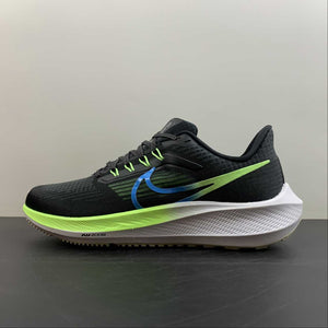 Air Zoom Pegasus 39 Black White University Blue Fluorescent Green Dark Smoke DO7435-900