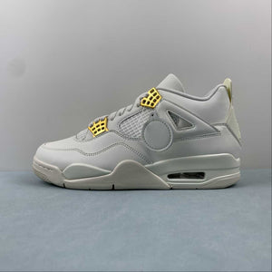 Air Jordan 4 Retro Sail Metallic Gold Black AQ9129-170