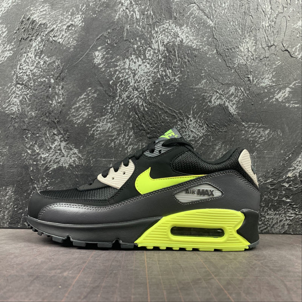Air Max 90 Essential Volt Black Dark Grey AJ1285-015