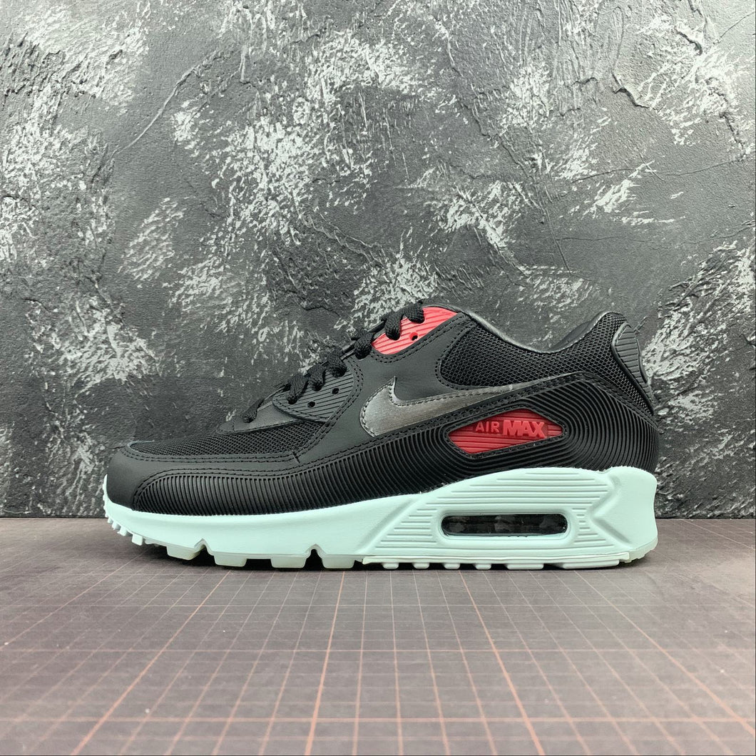 Air Max 90 Vinyl Black Cool Grey Teal Tint University Red CK0902-001