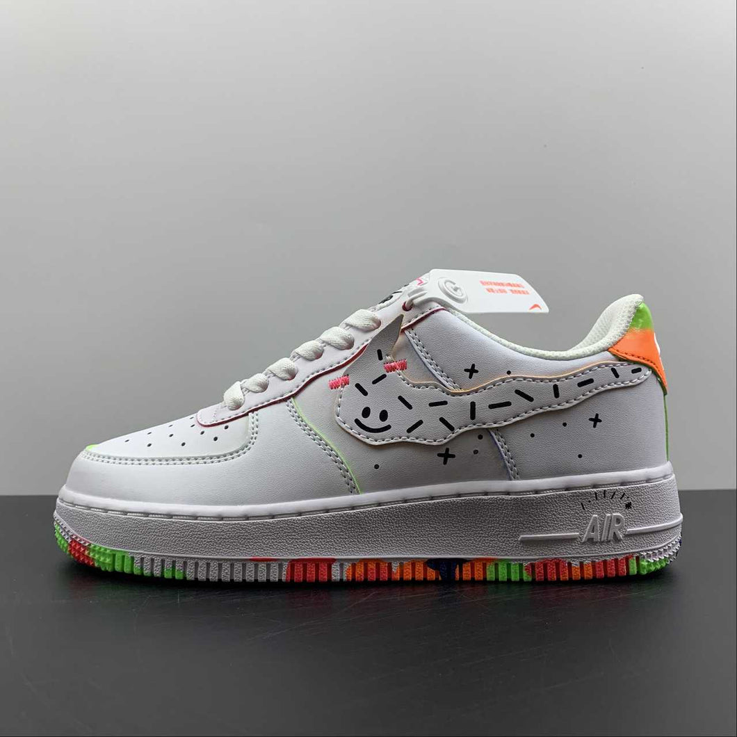 Air Force 1 Low Kids Drawing White Multi-Color DV1366-111