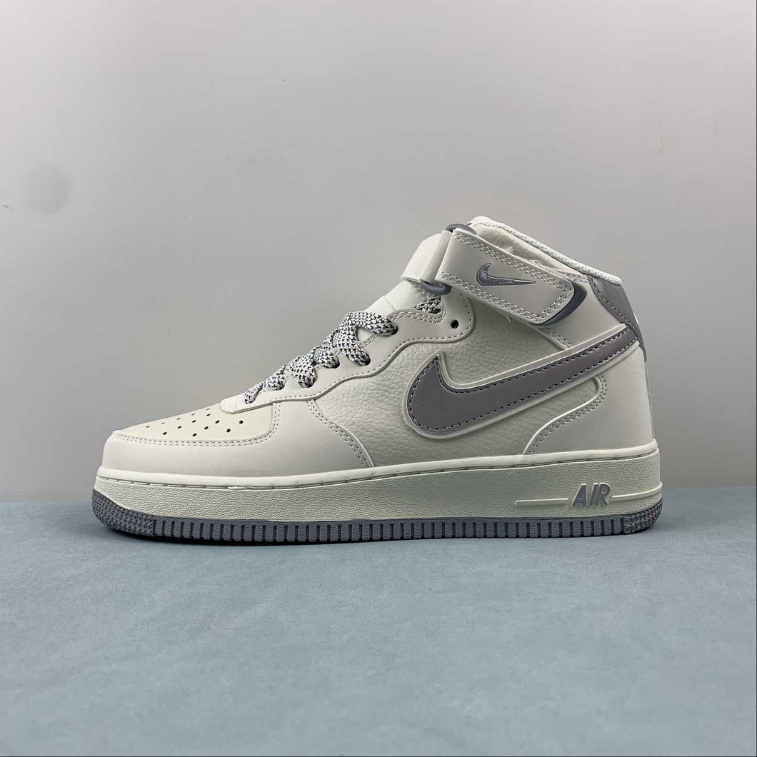 Air Force 1 07 Mid White Gray SH0235-522