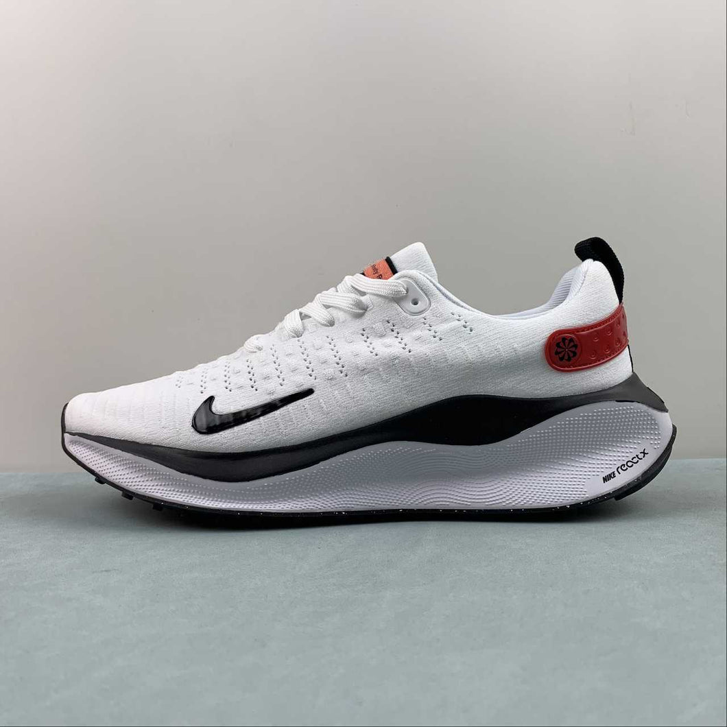 Nike ReactX Infinity Run 4 White Black Light Crimson Platinum Tint DR2665-100