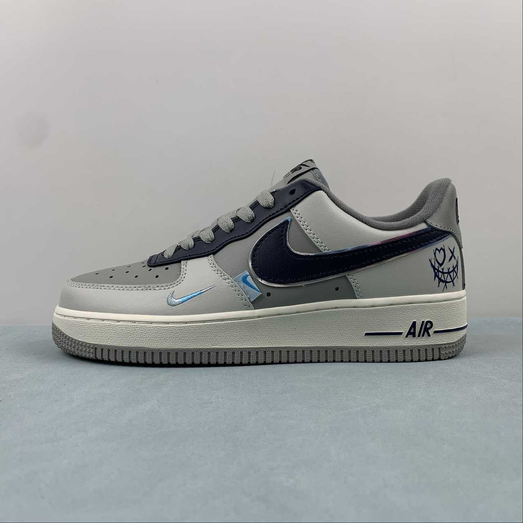 Air Force 1 07 Low Joker Gray Dark Blue XL2312-222