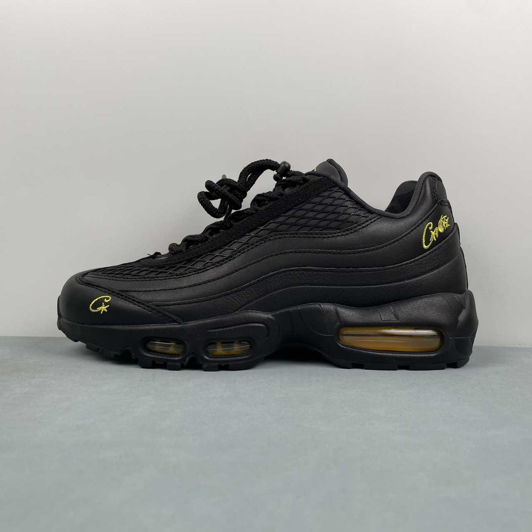 Corteiz x Air Max 95 SP Honey Blacks Black Black Tour Yellow FB2709-003