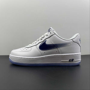 Air Force 1 07 Low White Midnight Blue Metallic Gold CO3363-366