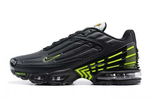 Air Max Plus 3 Leather Black Green CX6716-003