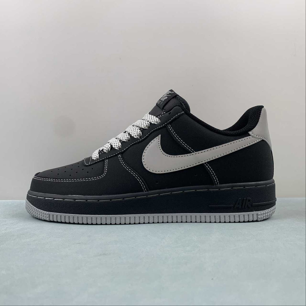 Air Force 1 07 Low Black Silver DH5696-228