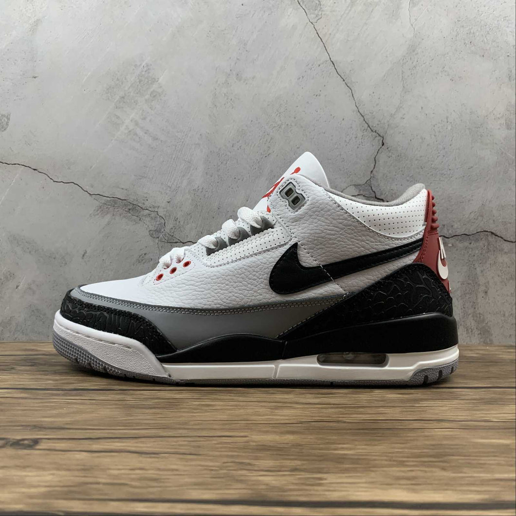 Air Jordan 3 Retro Tinker NRG Black White Fire Red AQ3835-180