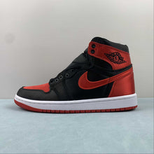 Cargar imagen en el visor de la galería, Air Jordan 1 Retro High OG Satin Bred Black University Red White FD4810-061
