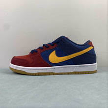 Cargar imagen en el visor de la galería, SB Dunk Low Barcelona Catalonia Blue Red Yellow DJ0606-400
