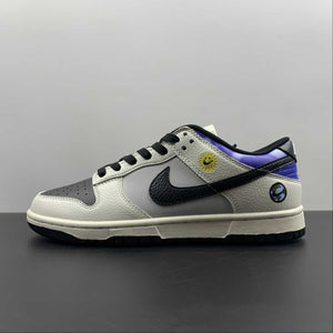 SB Dunk Low Beige Black Beicai Smiley Face BB1609-112