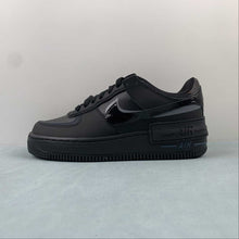 Cargar imagen en el visor de la galería, Air Force 1 Shadow Black Anthracite Velvet Brown FB7582-001
