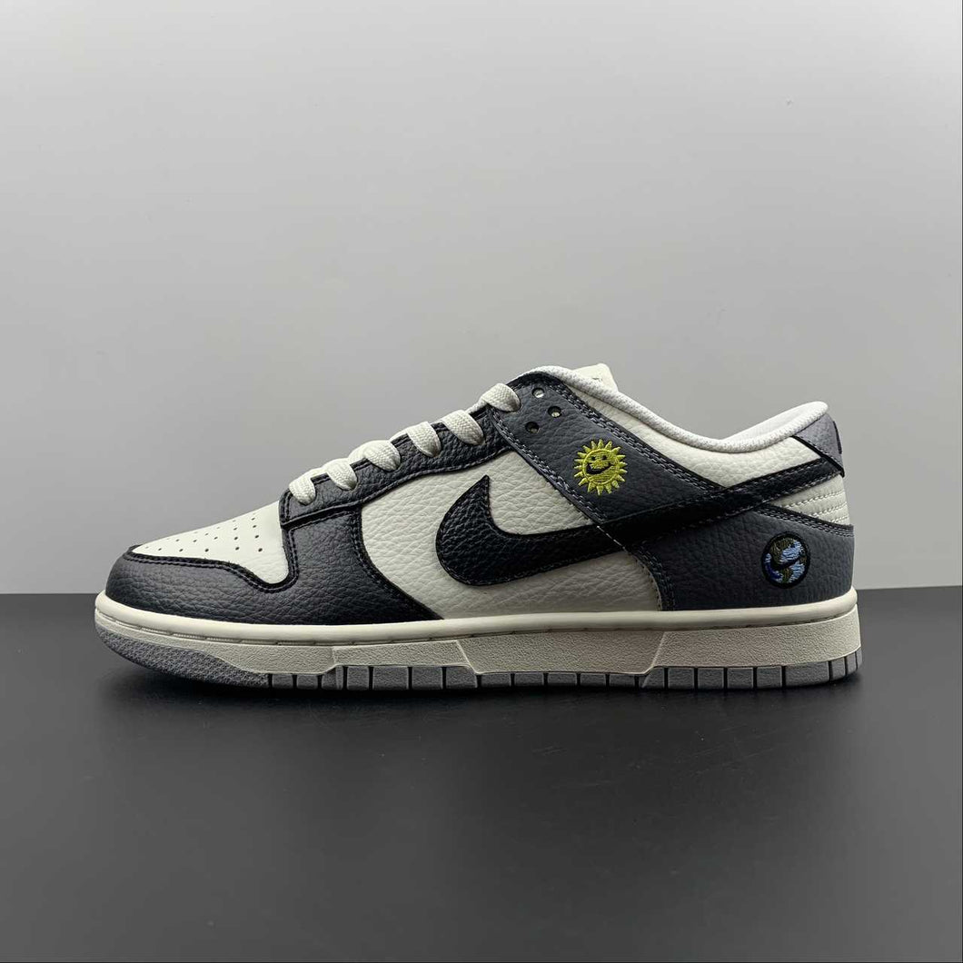 SB Dunk Low Beige Black Dark Grey BB1609-113