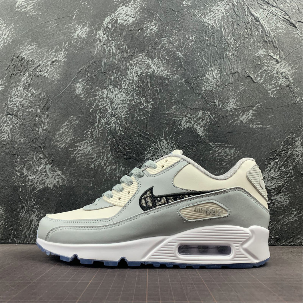 Dior x Air Max 90 Wolf Gray Sail Photon Dust White CN8607-002
