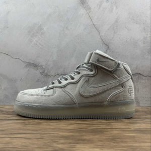 Air Force 1 07 Mid Reigning Champ Grey Silver Light Reflective GB1228-185