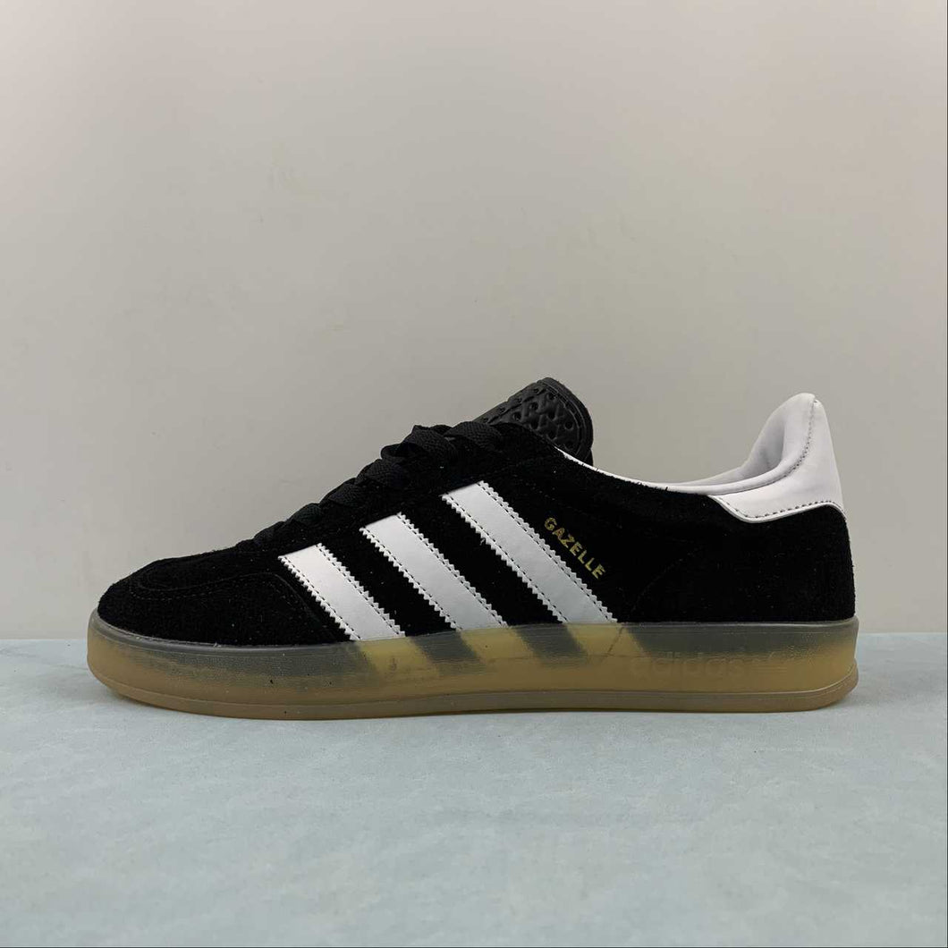 Adidas Gazelle Indoor Core Black Cloud White Gum HO6259